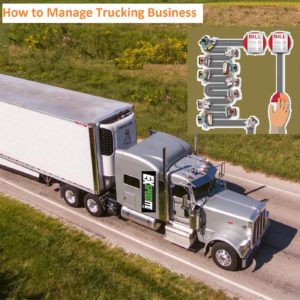 how to manage trucking business
