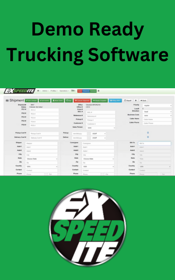 Demo Ready Trucking Software